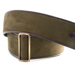 RightOn! Divine Army Green Guitar Strap